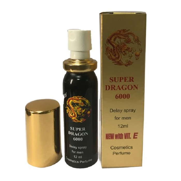 Super Dragon 6000 Men Delay Spray with Vitamin E